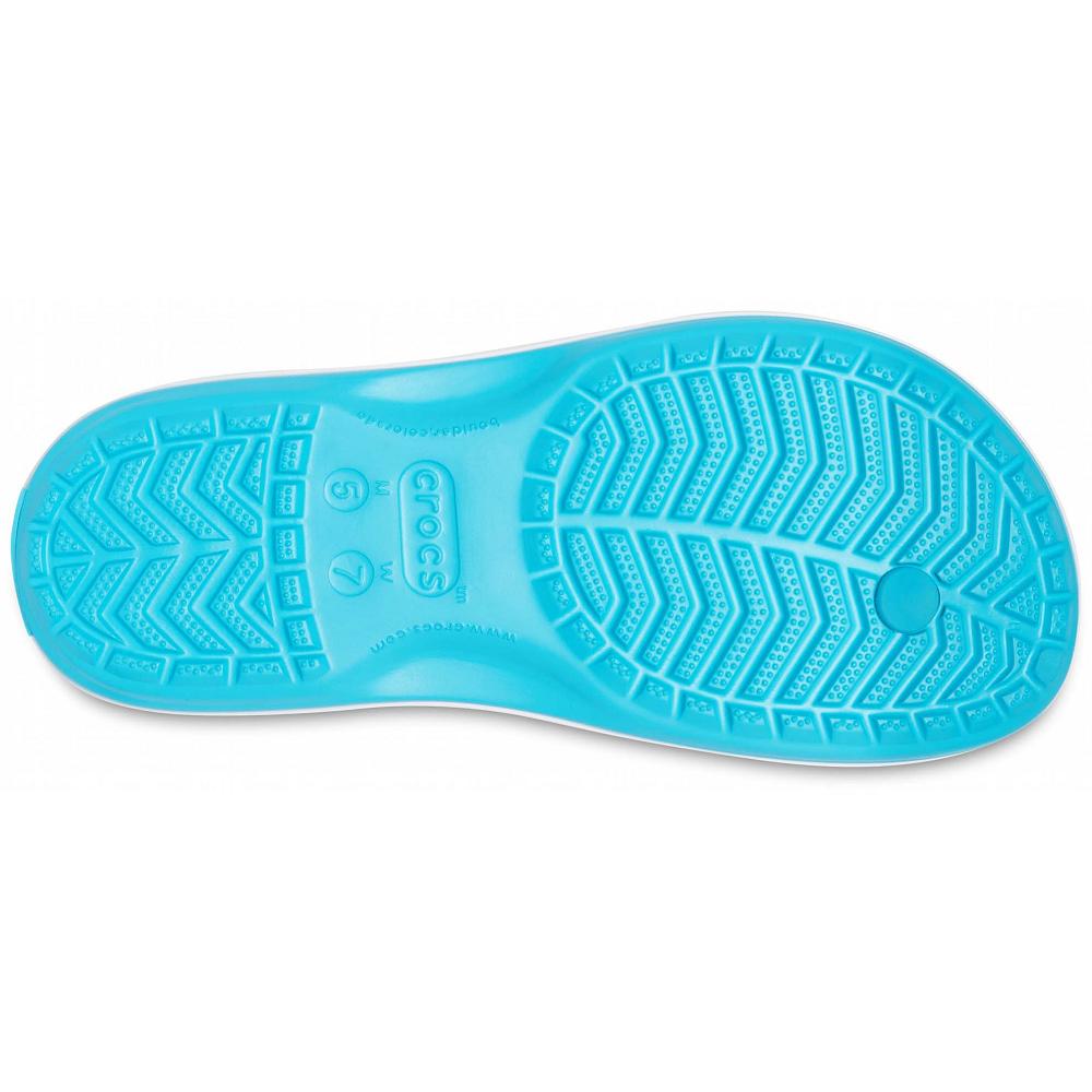 Tong Crocs Crocband™ Femme Aqua | France 0194SGLO